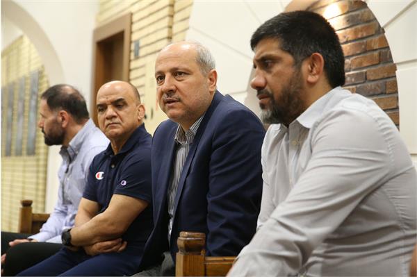 بازدید دبیرکل کمیته ملی المپیک از اردو کشتی آزاد و فرنگی 2
