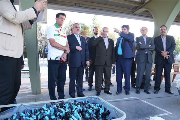 بازدید مسوولان ورزش کشور از اردو تیم های ملی قایقرانی و تیراندازی 14