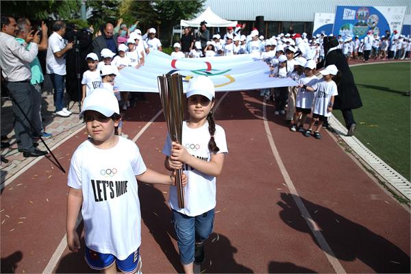 مراسم دوی روز المپیک 38