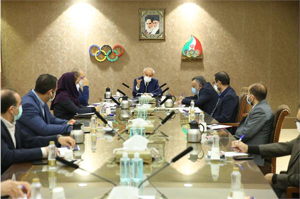 جلسات سرپرست کاروان بازی های کشورهای اسلامی با فدراسیون ها 10