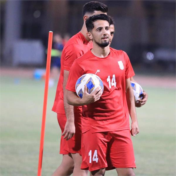 تمرین تیم ملی امید فوتبال در کربلا 16