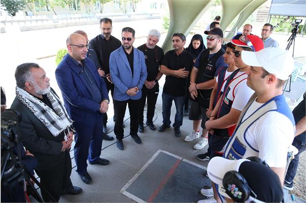 بازدید دبیرکل کمیته ملی المپیک از اردو تیراندازی 19