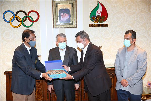 دیدار با رییس کنفدراسیون سپک تاکرا آسیا 8