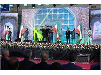 آیین بدرقه کاروان های اعزامی به بازی های آسیایی جوانان بحرین و کشورهای اسلامی ریاض 14