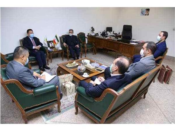 در راستای هماهنگی و حضور بدون دغدغه کاروان اعزامی به هانگژو؛دیدار رایزن سفارت چین در تهران با دبیر کل کمیته