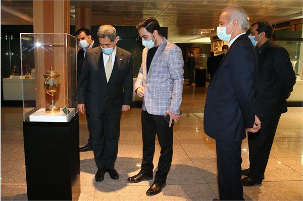 بازدید سفیر ژاپن از موزه ملی ورزش، المپیک و پارالمپیک 10