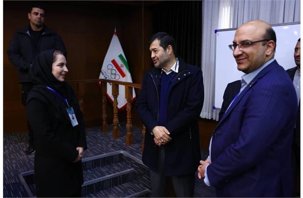 Sports Minister Visits Athletes’ Commission Voting Process