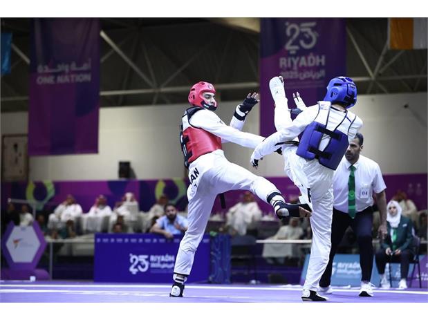 بازی های کشورهای اسلامی ریاض؛ دومین طلای تکواندو را مرادیان صید کرد