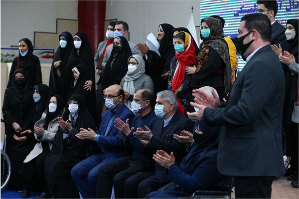 مراسم رونمایی از تندیس المپین های بازیهای پارالمپیک 18