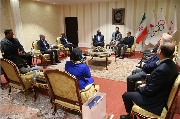 دیدار روسای کمیته ملی المپیک با رییس فدراسیون آسیایی دوومیدانی 9