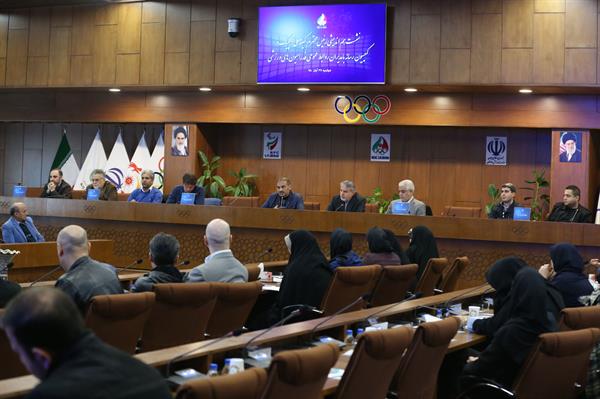 نشست ریاست کمیته ملی المپیک و کمیسیون رسانه های کمیته المپیک با مدیران روابط عمومی فدراسیون های ورزشی 8