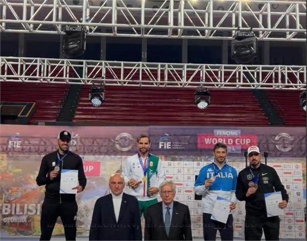 علی پاکدامن نایب قهرمان جام جهانی گرجستان شد/ دومین مدال با دومین طلسم شکنی