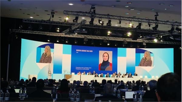 ثریا آقایی با رأی قاطع مجمع عمومی به عضویت کمیته بین‌المللی المپیک(IOC)درآمد