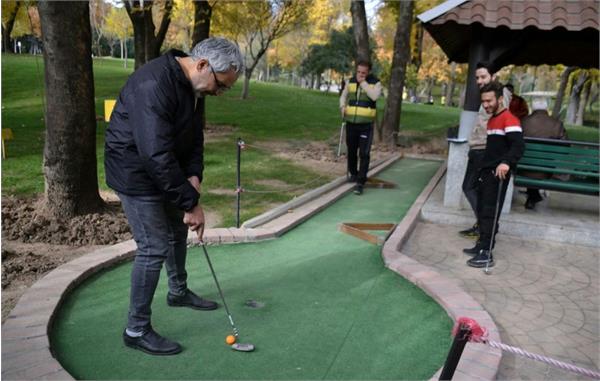 برگزاری مسابقات مینی‌گلف قهرمانی کشور در رده مردان با حضور ۲۱ تیم