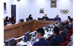 اولین جلسه کمیسیون ورزشکاران کمیته ملی المپیک 40