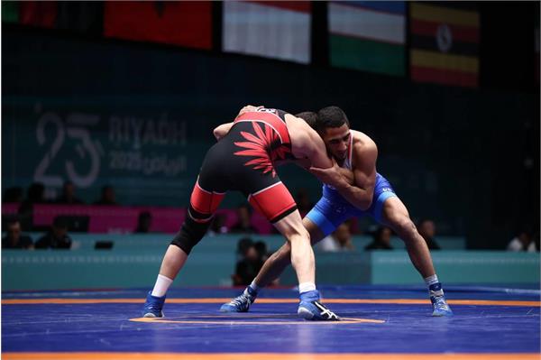 بازی های کشورهای اسلامی ریاض؛ رحمان برد اول را دشت کرد