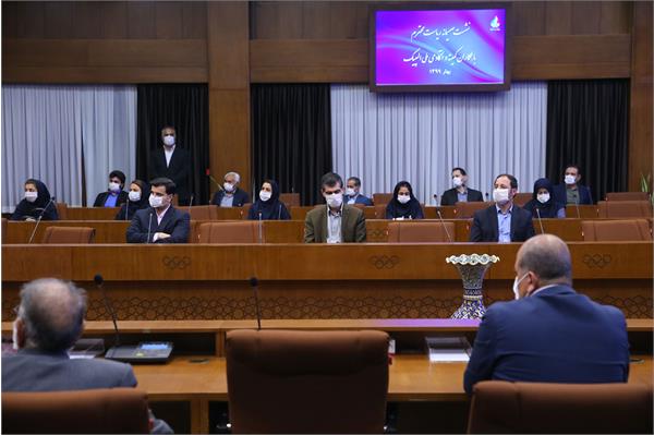 نشست صمیمی ریاست کمیته ملی المپیک با همکاران 23