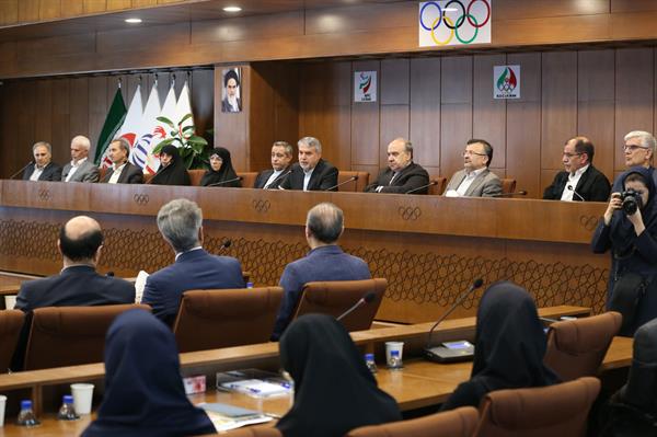 مراسم افتتاحیه سالن استاد قاسم فارسی آکادمی ملی المپیک و پارالمپیک 28