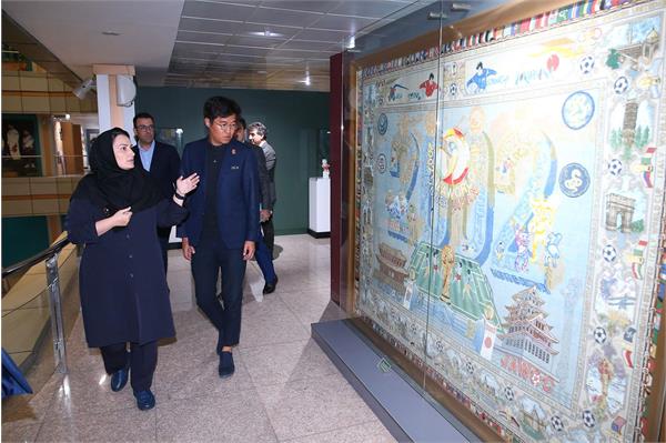 دیدار دبیرکل کمیته ملی المپیک با رییس رسانه ای شورای المپیک آسیا 21