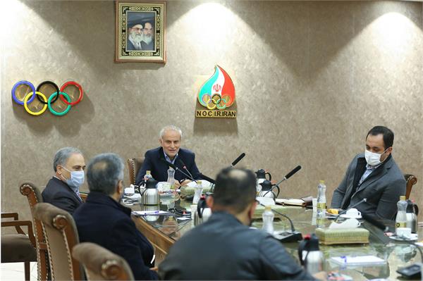 نشست کادر سرپرستی المپیک توکیو با فدراسیونهای کاراته، دوومیدانی و شمشیربازی 4