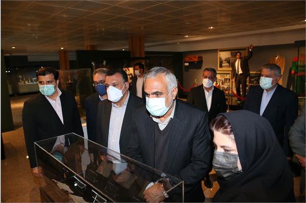 بازدید معاون وزیر کار از موزه ملی ورزش،المپیک و پارالمپیک 12