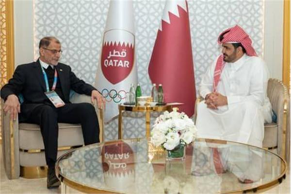 NOC President Meets with Qatari Counterpart