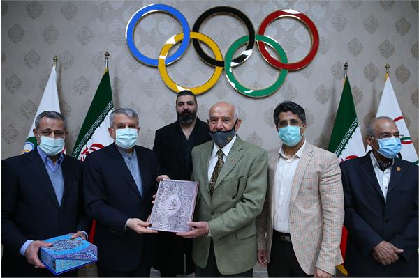 تقدیر ریاست کمیته ملی المپیک از پیشکسوتان بوکس 26