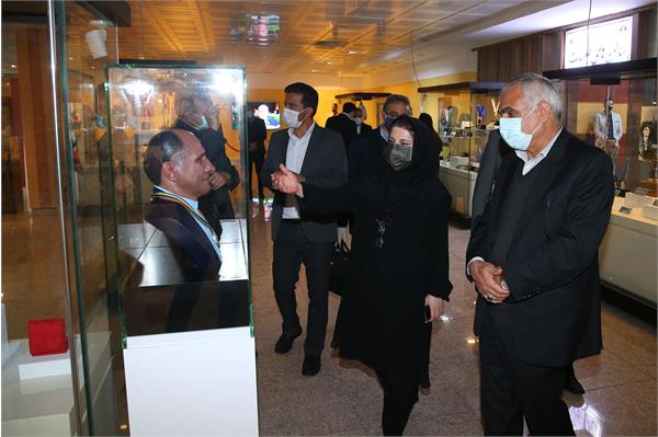 بازدید معاون وزیر کار از موزه ملی ورزش،المپیک و پارالمپیک 9