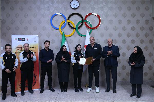 مراسم اختتامیه دوره همبستگی بسکتبال 12