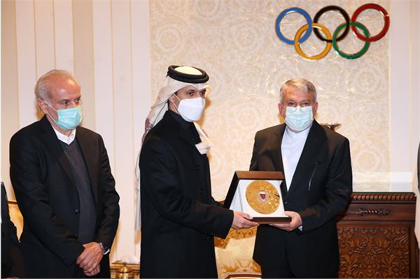 دیدار ریاست کمیته ملی المپیک با هیئت ورزشی کشور قطر 12