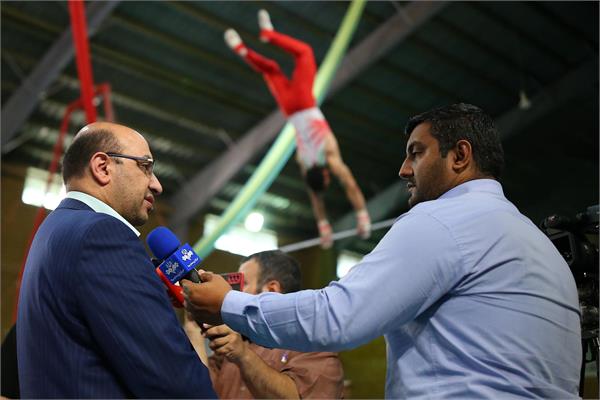 بازدید دبیرکل کمیته ملی المپیک از اردو ژیمناستیک 3