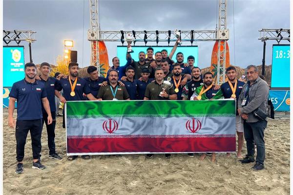 قهرمانی قاطع تیم ملی کشتی ساحلی بزرگسالان در چهارمین مرحله سری رنکینگ جهانی – یونان