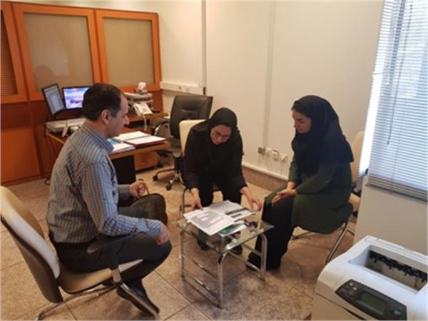 جلسه جهت تنظیم  سایت تاریخ شفاهی مورخ 29 مرداد 97