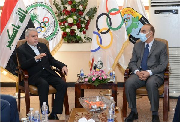 دیدارهای ریاست کمیته ملی المپیک در کشور عراق 10