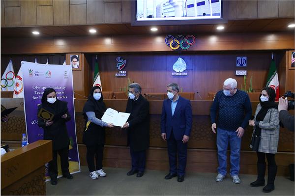 مراسم اختتامیه دوره همبستگی المپیک شمشیربازی 10