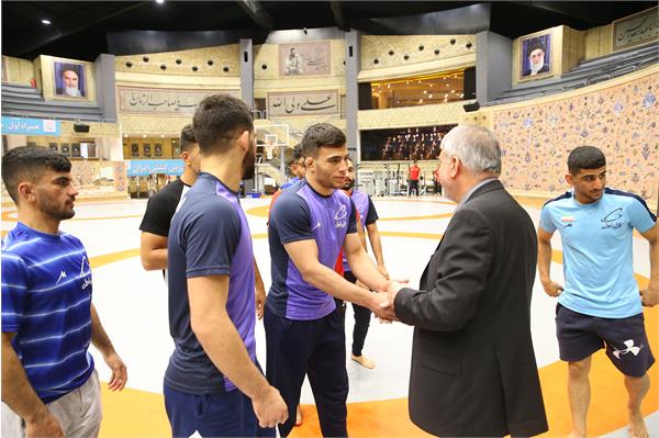 بازدید از اردو تیم ملی کشتی و فدراسیون زورخانه ای 24