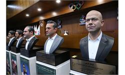 مراسم رونمایی از سردیس قهرمانان ورزش کشور// 50