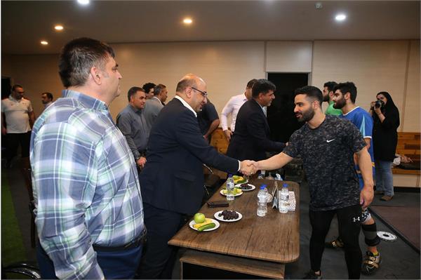 بازدید دبیرکل کمیته ملی المپیک از اردو وزنه برداری  20