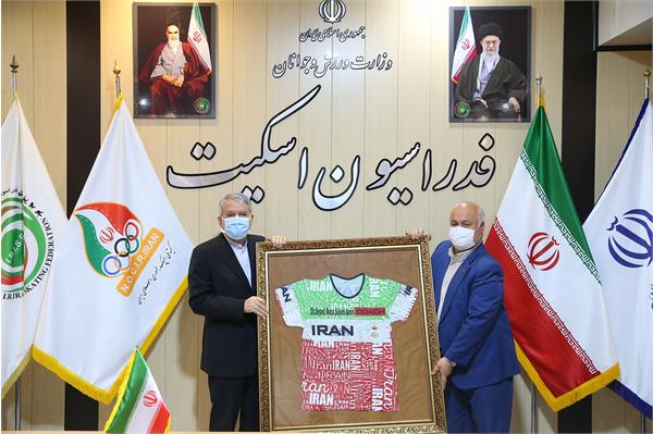 بازدید از اردو تیم ملی فوتبال امید، بسکتبال و اسکیت 33