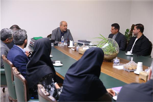 دیدار مسئولان فدراسیون اسکی و انجمن هاکی روی یخ با دبیر کل کمیته ملی المپیک 6