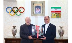دیدار ریاست کمیته ملی المپیک با نایب رییس فدراسیون جهانی کشتی 7