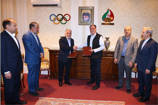 امضا تفاهم نامه کمیته ملی المپیک با سازمان زندانها 2