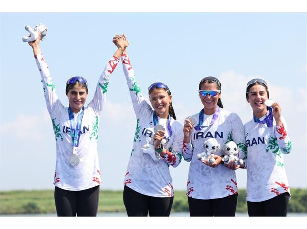 بازی های آسیایی آیچی- ناگویا؛ ثبت سومین مدال روئینگ در ویترین تیم ۴ نفره دختران