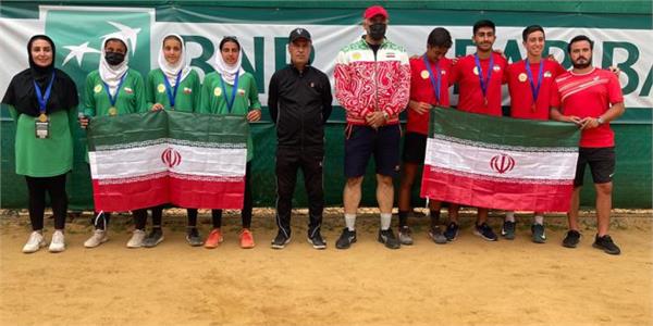 افتخار آفرینی تنیسورهای نوجوان کشورمان در رقابت‌های جهانی