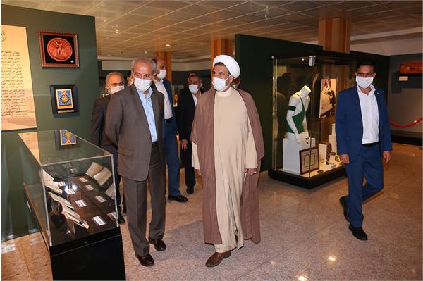بازدید رییس سازمان بازرسی کل کشور از موزه ملی ورزش،المپیک و پارالمپیک 10