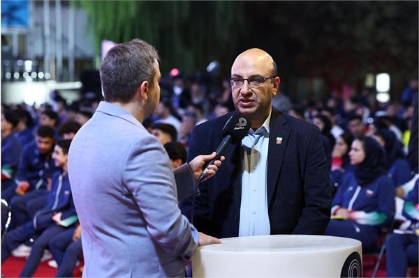 آیین بدرقه کاروان های اعزامی به بازی های آسیایی جوانان بحرین و کشورهای اسلامی ریاض 36