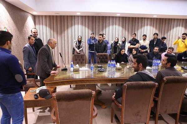 بازدید دانشجویان دانشگاه علامه طباطبایی از موزه المپیک 16