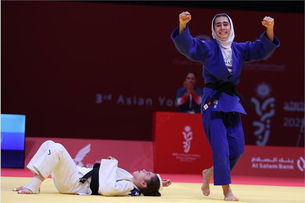 بازی های آسیایی جوانان بحرین ۲۰۲۵؛ شکیبایی به نیمه نهایی جودو راه یافت