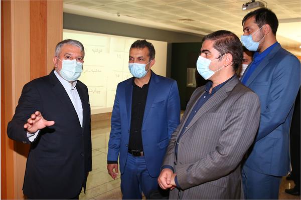 بازدید رییس کمیسیون ورزش مجلس شورای اسلامی از موزه ملی ورزش،المپیک و پارالمپیک 16