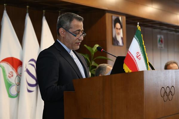 مراسم افتتاحیه سالن استاد قاسم فارسی آکادمی ملی المپیک و پارالمپیک 17